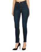 Lala Anthony High-rise Frayed Jeans