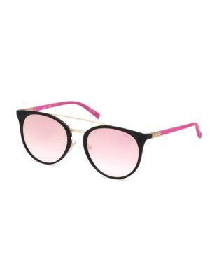 Guess 56mm Round Sunglasses