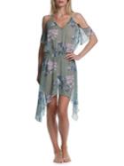 Becca By Rebecca Virtue Serene Cold-shoulder Dress