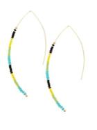 Bcbgeneration Angeleno Colorful Beaded Threader Earrings