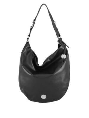 Lodis Rodeo Chain Meredith Rfid Leather Hobo Bag