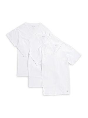Original Penguin Three-pack V-neck Cotton Tees