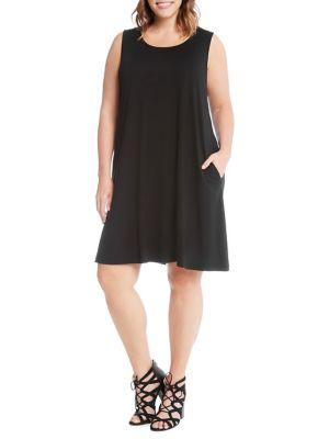 Karen Kane Plus Chloe Shift Dress