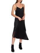 1.state Satin Slip Midi Dress