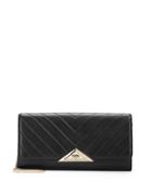 Karl Lagerfeld Paris Quilted Leather Clutch