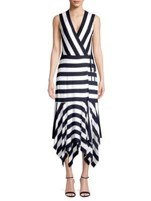 Bailey 44 Striped Handkerchief Dress