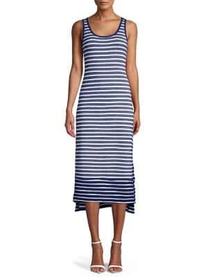 Tommy Bahama Striped Step-hem Dress