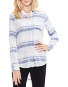 Two By Vince Camuto Striped Oxoford Shirt