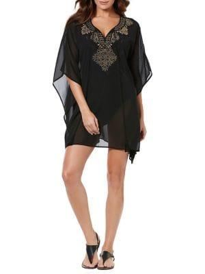 Miraclesuit Petal To The Metal Embellished Caftan