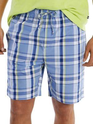 Nautica Plaid Cotton Shorts