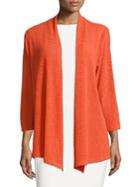 Nipon Boutique Draped Open Front Cardigan