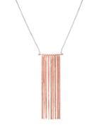 Lord & Taylor Sterling Silver Tassel Necklace