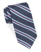Brooks Brothers Silk Houndstooth-striped Tie