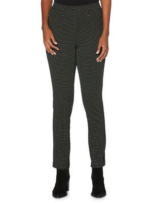 Rafaella Textured Dotted Trousers