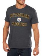 Majestic Pittsburgh Steelers Nfl Heart And Soul Iii Cotton Tee