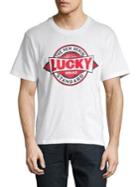 Lucky Brand Logo Cotton Tee