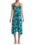 Tommy Bahama Lava Leaves Midi Slip Dress