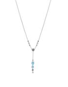 Judith Jack Cubic Zirconia And Sterling Silver Pendant Necklace