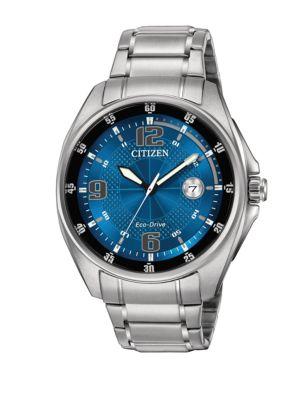Citizen Eco-drive Men's Stainless Steel Bracelet Watch