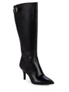 Anne Klein Fliss Leather Knee-high Boots