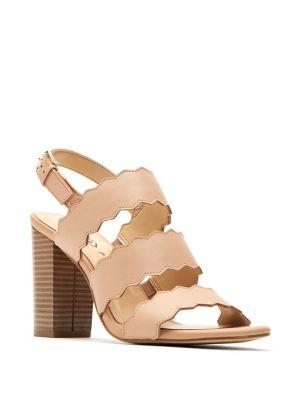 Katy Perry Leather Slingback City Sandals
