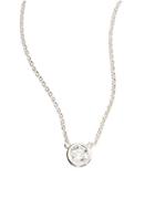 Crislu Cubic Zirconia And Sterling Silver Necklace