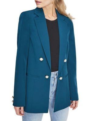 Miss Selfridge Faux-pearl Structured Blazer