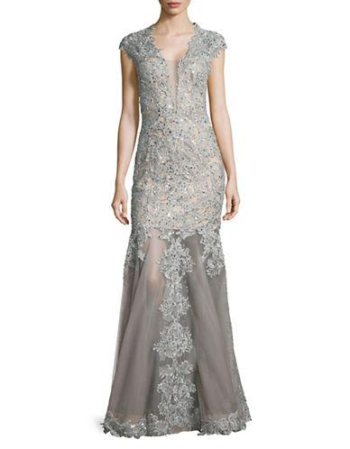 Mandalay Laced Mermaid Gown