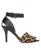Franco Sarto Pepita Calf Hair Heeled Sandals