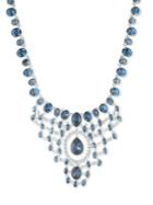 Givenchy Crystal Bib Collar Necklace
