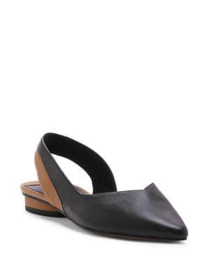 1.state Celes Slingback Leather Flats