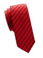Hugo Boss Contrast Stripe Silk Tie