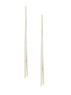 Nadri Breeze 18k Gold Plated Stick Earrings