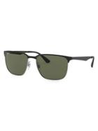 Ray-ban 59mm Square Metal Sunglasses