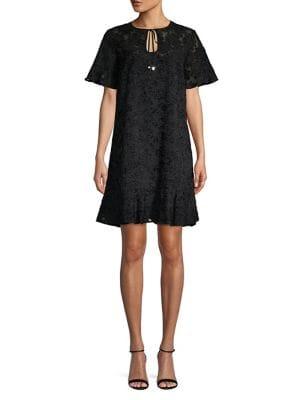 Michael Michael Kors Velvet Burnout Shirt Dress