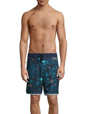 Hurley Phantom Scribbled Swim Shorts