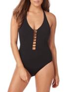 Amoressa By Miraclesuit Meridian Lyra Halter One-piece Swimsuit