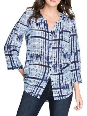 Nic+zoe Water Drip Blouse