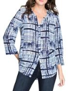 Nic+zoe Water Drip Blouse