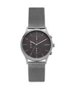 Skagen Jorn Chronograph Steel-mesh Bracelet Watch