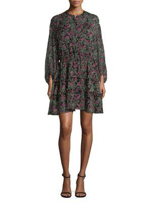 Highline Collective Ruffled Floral Dress