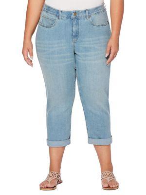 Rafaella Plus Cropped Jeans