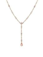Givenchy Goldtone And Crystal Y-necklace
