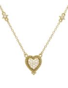 Ripka Romance Diamond And 14k Gold Heart Pendant Necklace