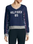 Tommy Hilfiger Camouflage-paneled Sweater