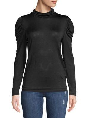 Vero Moda Gathered Long-sleeve Top