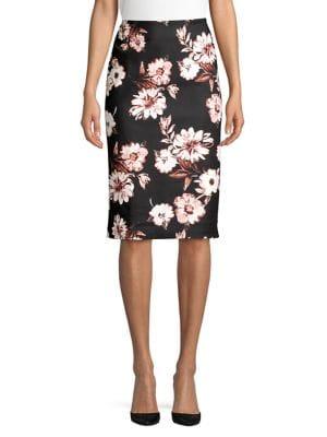 Lord And Taylor Separates Floral Pencil Skirt