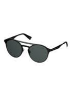 Marc Jacobs 99mm Round Palladium Sunglasses