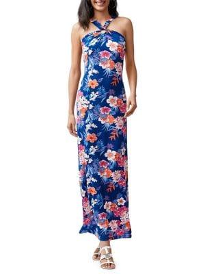 Tommy Bahama Mira Dora Floral Maxi Dress