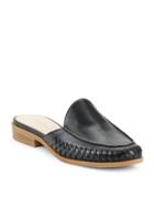 Nine West Juanita Leather Closed Toe Mules